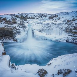 Aldeyjarfoss Waterfall