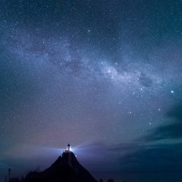 Milky Way Over Nugget Point Lighthouse