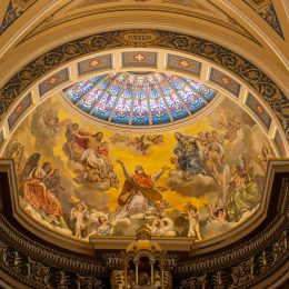 Sanctuary Dome Painting by Roger Lange