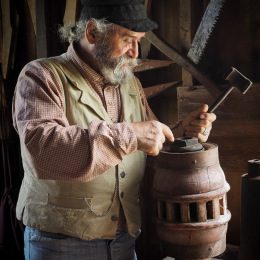 Wheelwright at Work